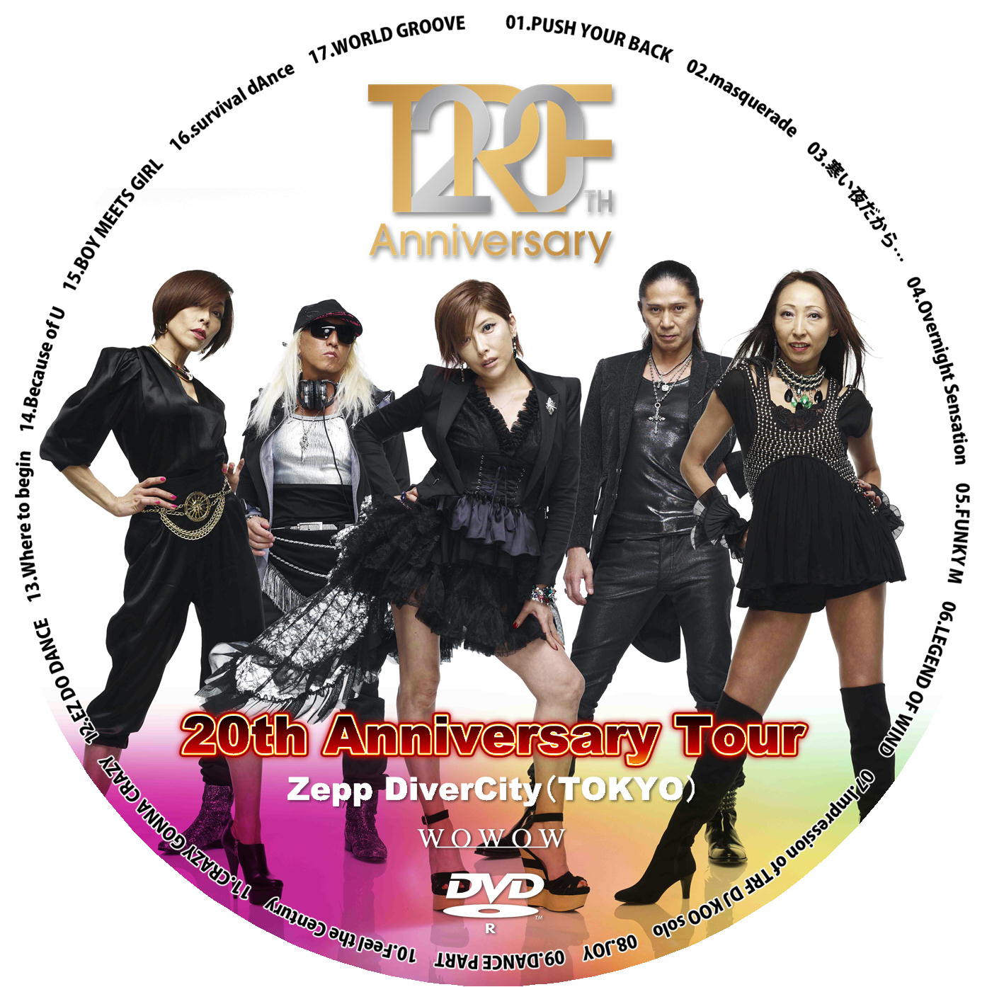 TRF DVDラベル
