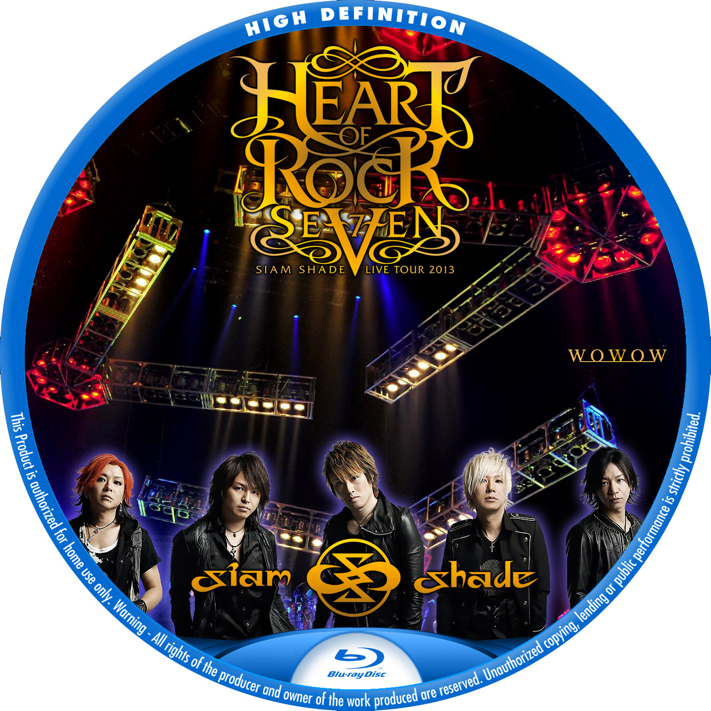 SIAM SHADE LIVE TOUR 2013 ～HEART OF ROCK 7～ | レーベル92