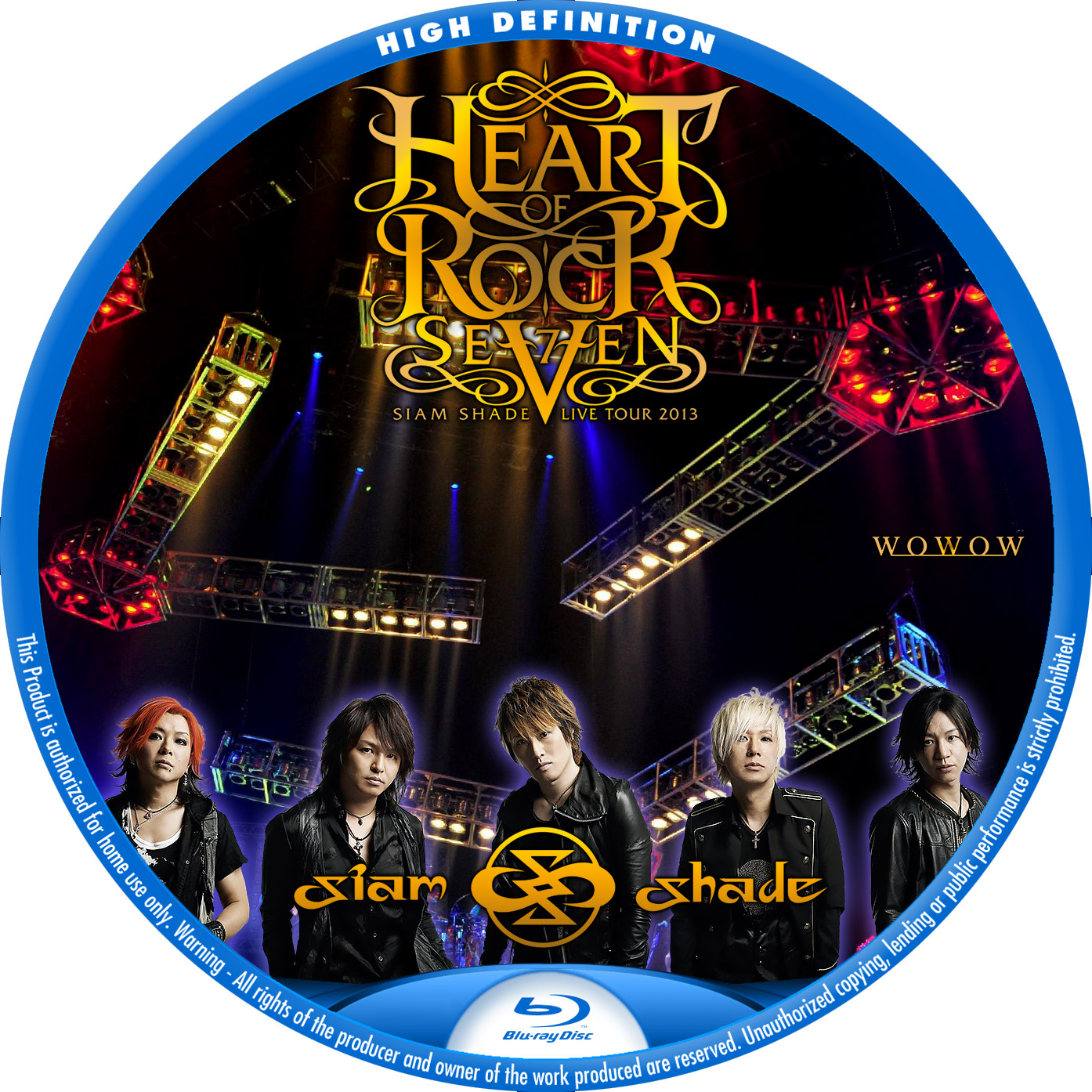 SIAM SHADE DVD HEART OF ROCK 7 - beautifulbooze.com