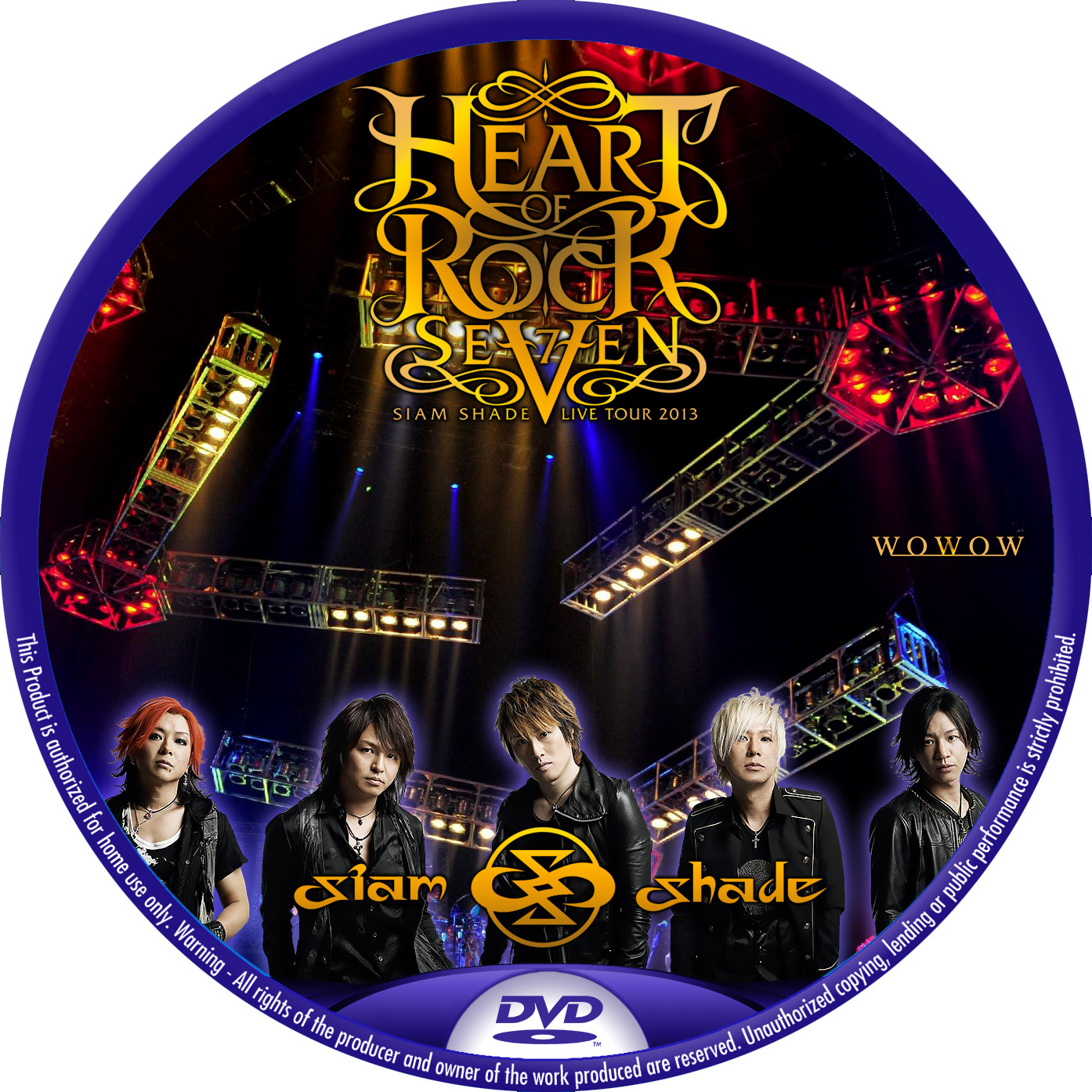 Siam Shade Live Tour 13 Heart Of Rock 7 レーベル92